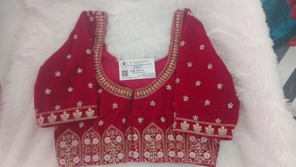 Bridal Aari Work Blouse.Customized.SAF-BB-121