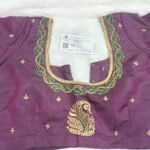 Elegant Machine Embroidery Blouse .Customized.SAF-MEB.AA1.