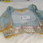 Subtle Floral Aari Work Blouse.Customized.SAF-BB-133.