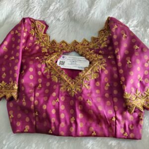 Heavy Bridal Aari Embroidered Blouse .Customized.SAF-BB-130