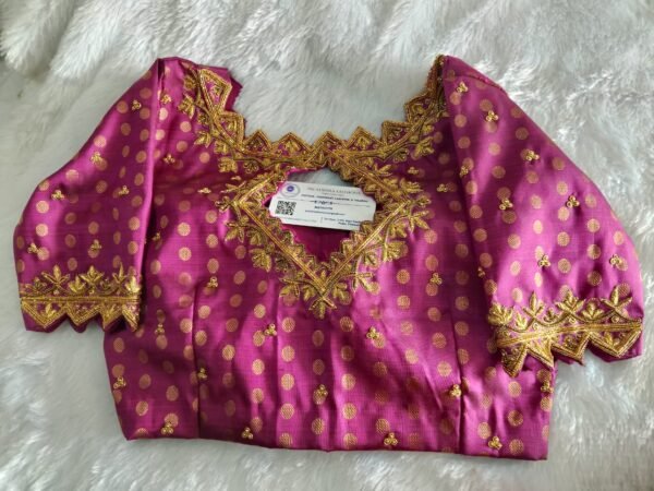 Heavy Bridal Aari Embroidered Blouse .Customized.SAF-BB-130
