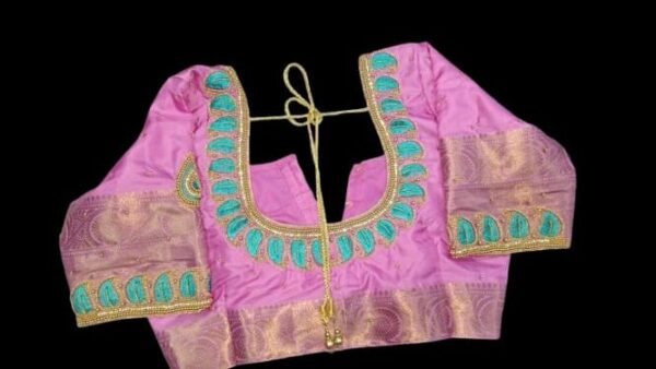 Trendy Aari Work Blouse.Customized. SAF-MB.137.