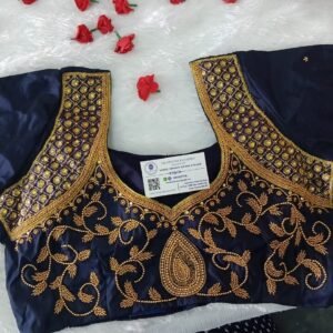 Aari Work Bridal Blouse .Customized. SAF-BB-129.