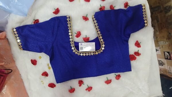 Elegant Machine Embroidery Blouse .Customiszed. SAF-MEB-AA3