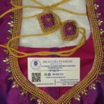 Bead Work Blouse.Customized .SAF-MB.138.