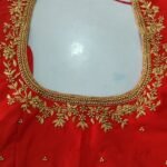 Zardosi & Bead Work Bridal Blouse. Customized.SAF-BB.110.