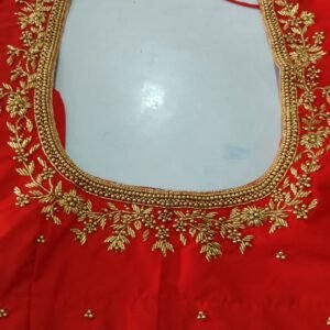 Zardosi & Bead Work Bridal Blouse. Customized.SAF-BB.110.