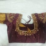 Bead ,Thread ,Zardosi, Stone work Blouse.Customized.SAF-SB.141.